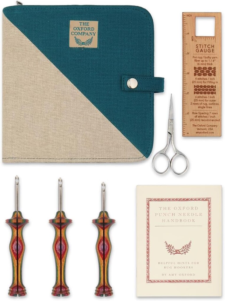 Oxford Symfonie Wood Regular Point Punch Needle Set (Set of 3)